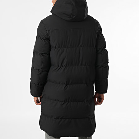 Frilivin - Doudoune Capuche Longue Chauffante 019 Noir