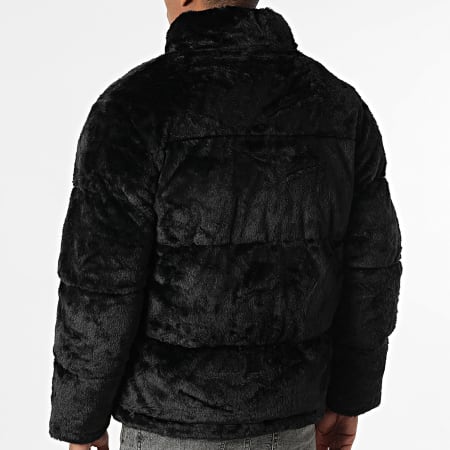 Frilivin - Plumífero con pelaje S75 Negro