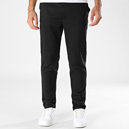 Frilivin - Pantalón de vestir Slim 573 Negro