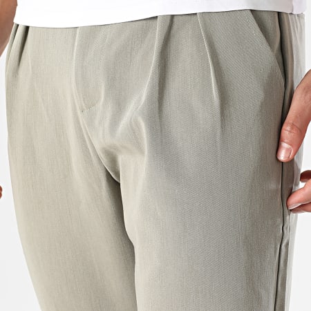 Frilivin - Pantalón de vestir 583 Verde Kaki Claro