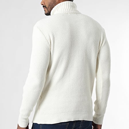 KZR - Pull Col Montant 085 Beige Clair