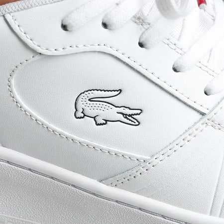 Lacoste - Zapatillas L001 Set 225 Blanco Marino Rojo Exclusivo Ryses
