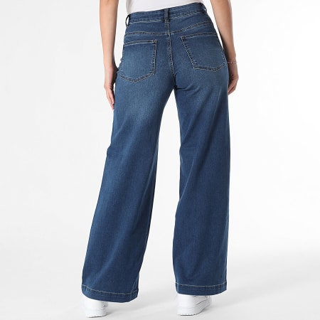 Only - Vaquero Baggy Mujer Madison Real Azul Bruto