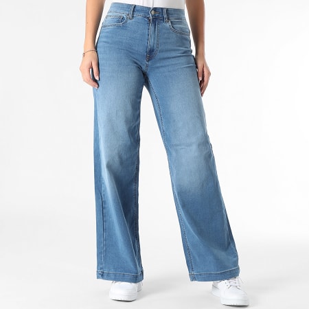 Only - Vaquero Baggy Mujer Madison Royal Azul Denim