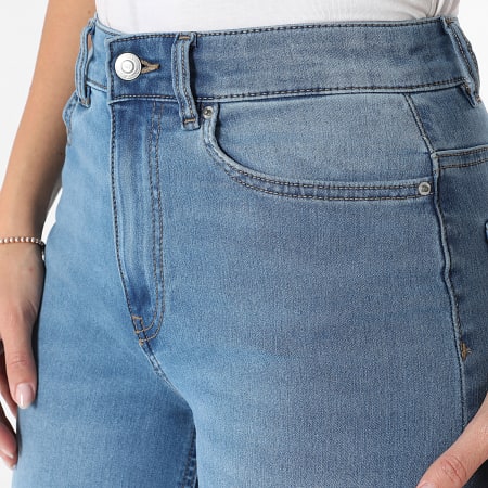 Only - Vaquero Baggy Mujer Madison Royal Azul Denim