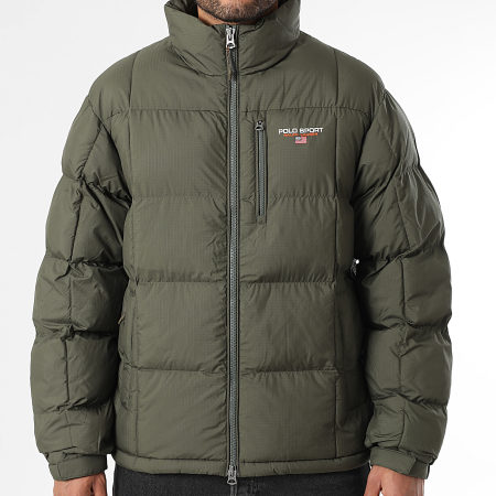 Polo Sport Ralph Lauren - Doudoune Logo Sport Vert Kaki