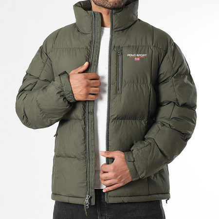 Polo Sport Ralph Lauren - Doudoune Logo Sport Vert Kaki