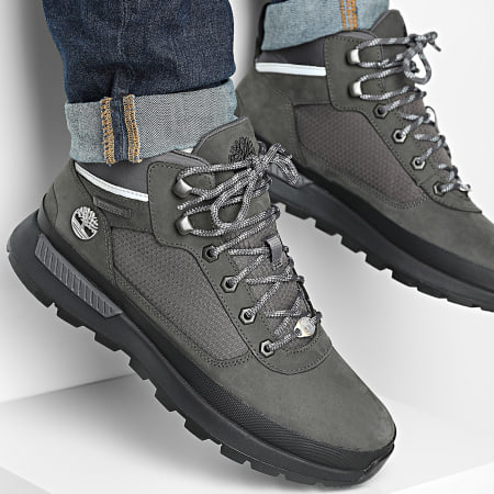 Timberland - Boots Field Trekker Mid Lace A6DPS Dark Grey Nubuck Refle
