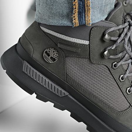 Timberland - Boots Field Trekker Mid Lace A6DPS Dark Grey Nubuck Refle
