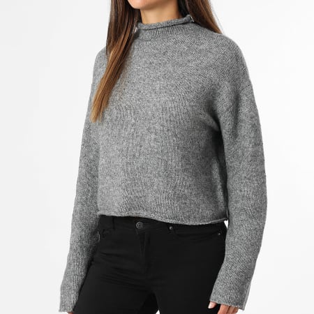 Classic Series - Pull Femme Mirla Gris Chiné