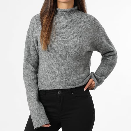 Classic Series - Pull Femme Mirla Gris Chiné