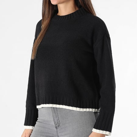 Classic Series - Pull Femme Shadow Noir Beige