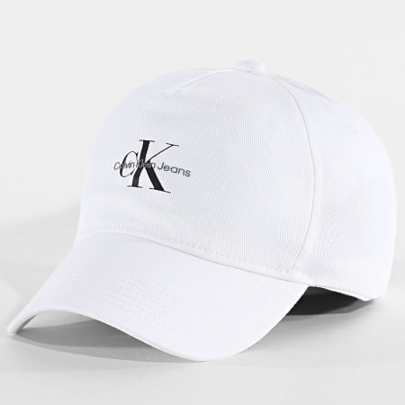Calvin Klein - Casquette Monologo Printed 5032 Blanc