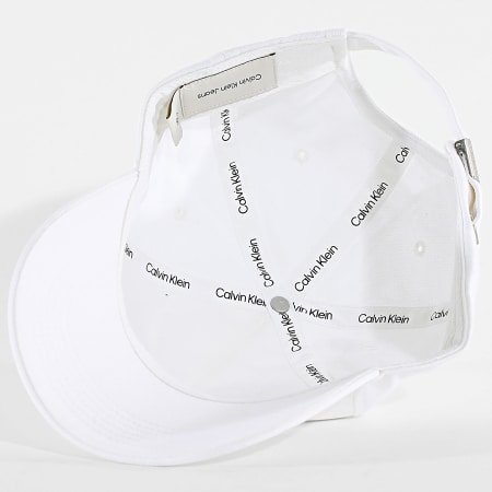 Calvin Klein - Casquette Monologo Printed 5032 Blanc