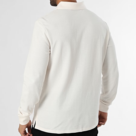 Calvin Klein - Polo Manches Longues RE201 Beige Clair