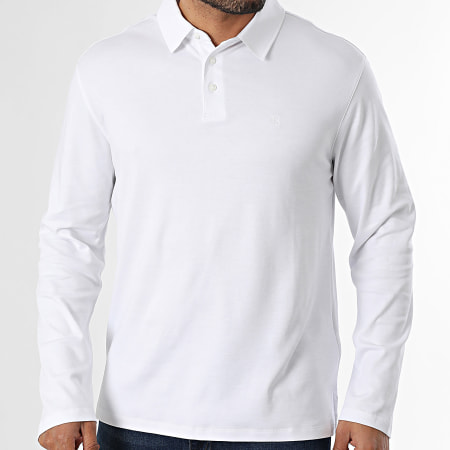Calvin Klein - Polo Manches Longues 0EM90 Blanc