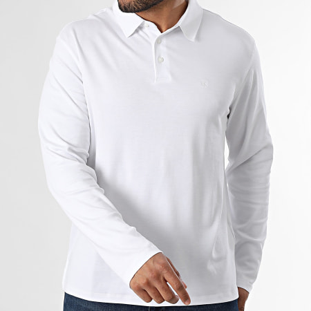 Calvin Klein - Polo Manches Longues 0EM90 Blanc