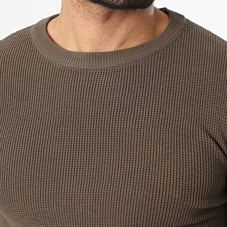 Classic Series - Sweat Crewneck Texturé 906 Marron