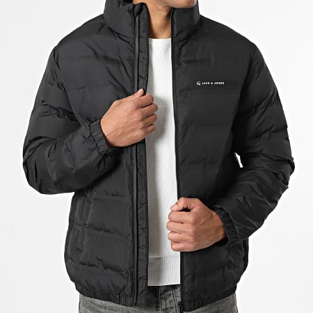 Jack And Jones - Doudoune Alpes Heat Quilted Noir