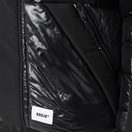 Khujo - Doudoune Capuche Alst Noir