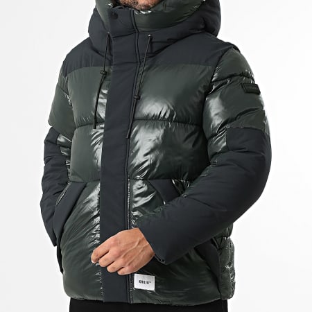 Khujo - Doudoune Capuche Alst Vert Foncé