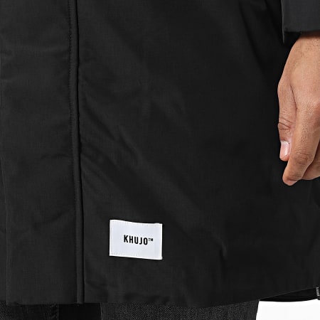 Khujo - Parka Capuche Fogg Noir
