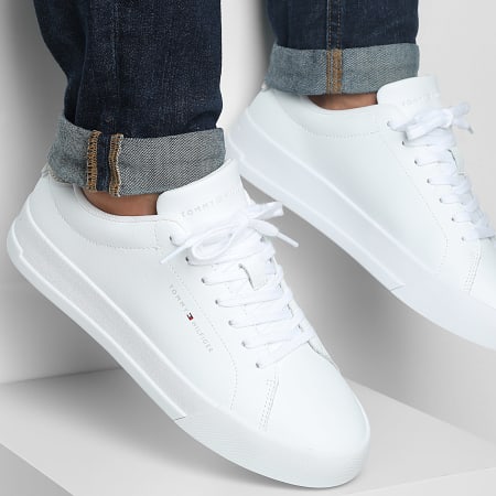 Tommy Hilfiger - Zapatillas TH Court Core 5904 Blanco