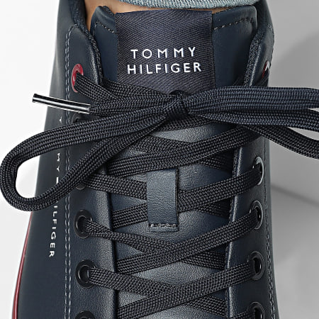 Tommy Hilfiger - Baskets TH Hi Vulc Core Low Leather 5739 Desert Sky