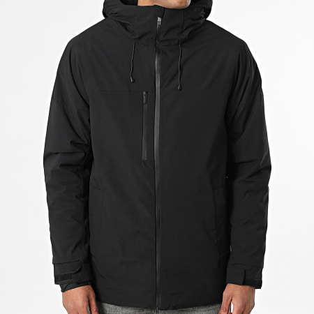 John H - Parka Capuche 17 Noir