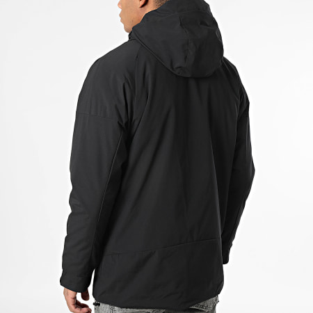 John H - Parka Capuche 17 Noir