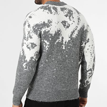 John H - Jersey 087 Gris Antracita Mezcla Negro