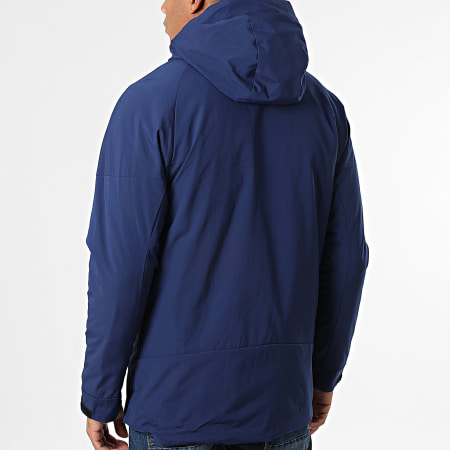 John H - Parka Capucha 17 Azul Marino