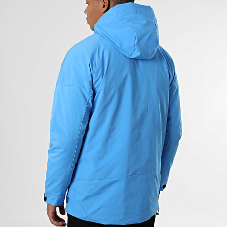 John H - Parka Capucha 17 Azul Claro