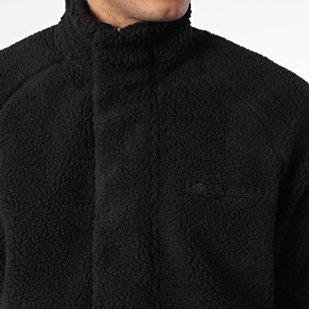 Only And Sons - Veste Sherpa Zippée Oversize Les Classiques Noir