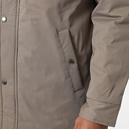 Only And Sons - Parka Capuche Longue Alexander Beige Foncé