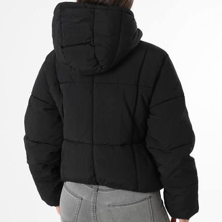 Only - Plumífero con capucha Mujer Wonder Negro