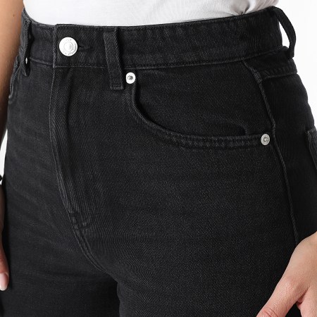 Only - Vaquero Straight Mujer Robbie Negro