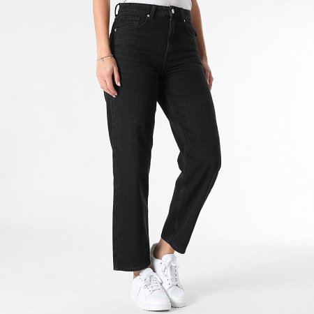 Only - Vaquero Straight Mujer Robbie Negro