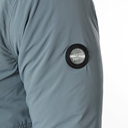 Teddy Smith - Chaqueta con Capucha Zippée Hector 12017895D Gris