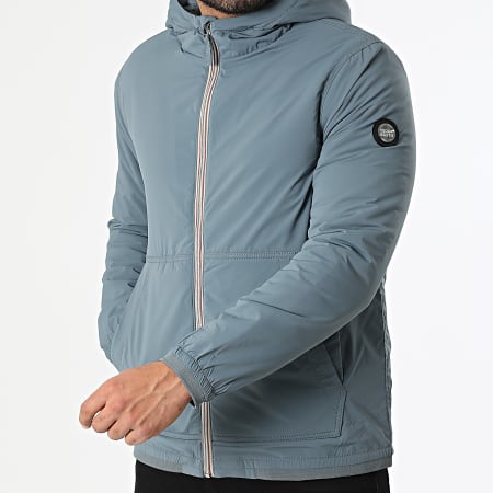 Teddy Smith - Chaqueta con Capucha Zippée Hector 12017895D Gris