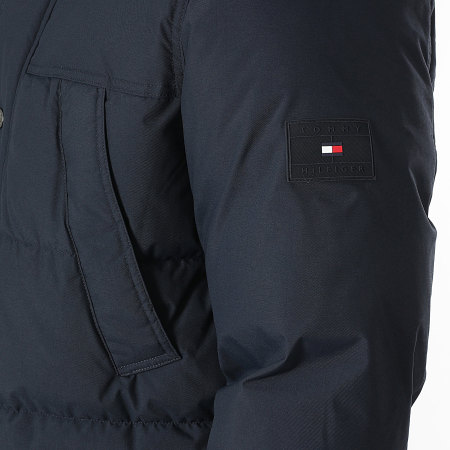Tommy Hilfiger - Parka con capucha Rockie Utility 6593 azul marino