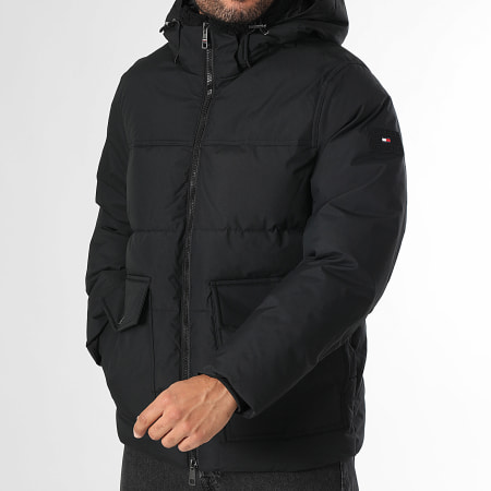 Tommy Hilfiger - Parka Capuche Rockie Utility Hooded 7125 Noir