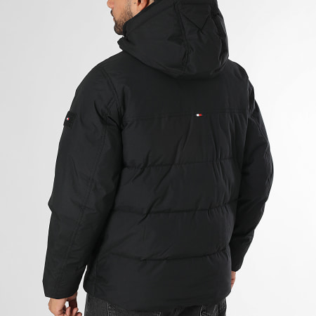 Tommy Hilfiger - Parka Capuche Rockie Utility Hooded 7125 Noir