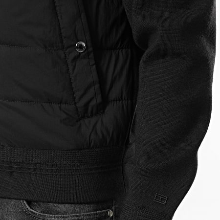 Tommy Hilfiger - Veste Zippée Mix Media 0774 Noir
