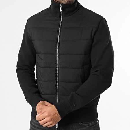 Tommy Hilfiger - Veste Zippée Mix Media 0774 Noir