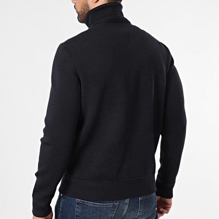 Tommy Hilfiger - Veste Zippée Mix Media 0774 Bleu Marine