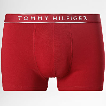 Tommy Hilfiger - Lot De 5 Boxers Everyday Essentials 3679 Noir Vert Bleu Roi Bordeaux Bleu Marine