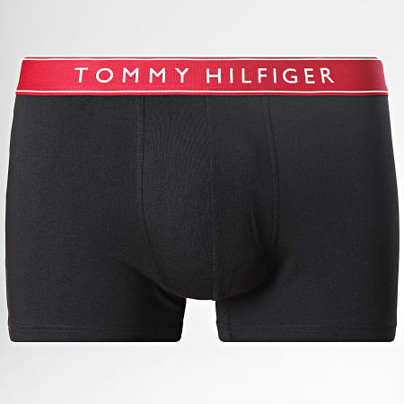 Tommy Hilfiger - Lot De 5 Boxers 3692 Noir Rouge Bleu Vert Kaki