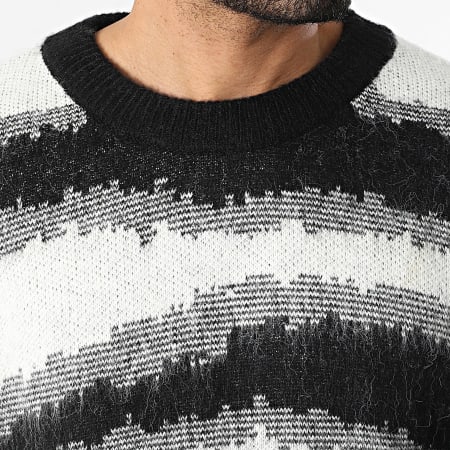 Uniplay - Sweater 683 White Black