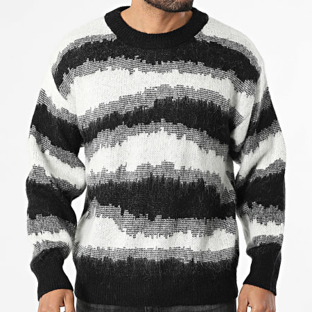 Uniplay - Sweater 683 White Black